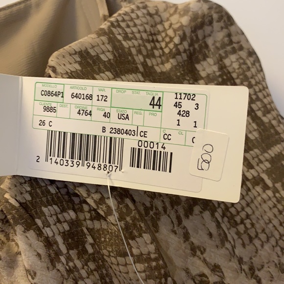 Valentino NEW Python camisole / bustier silk top - Picture 5 of 17